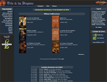 Tablet Screenshot of orbedragones.com